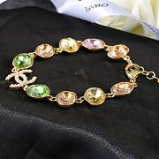 Kitlife Chanel 18k Gold Multi-Stone Collar Necklace - 5