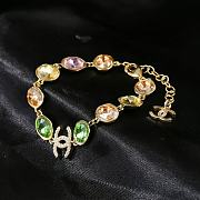 Kitlife Chanel 18k Gold Multi-Stone Collar Necklace - 4