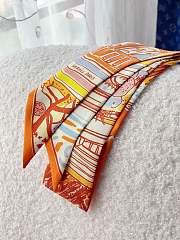Kitlife Hermes Rayures d'Ete Twilly In Orange - 4