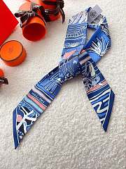 Kitlife Hermes Rayures d'Ete Twilly In Blue - 5