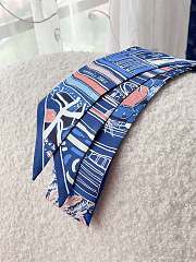 Kitlife Hermes Rayures d'Ete Twilly In Blue - 4