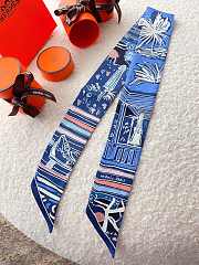 Kitlife Hermes Rayures d'Ete Twilly In Blue - 3