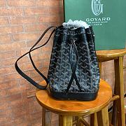 Kitlife Goyard Petite Flot Bucket Bag Black - 15 x 23 x 17 cm - 1