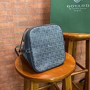 Kitlife Goyard Petite Flot Bucket Bag Gray - 15 x 23 x 17 cm - 6