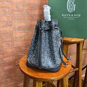 Kitlife Goyard Petite Flot Bucket Bag Gray - 15 x 23 x 17 cm - 3