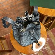 Kitlife Goyard Petite Flot Bucket Bag Gray - 15 x 23 x 17 cm - 2