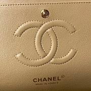 kitlife Chanel lambskin leather Flap in beige with gold - 25 cm - 6