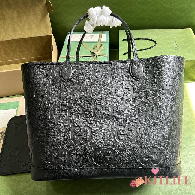 Kitlife Jumbo GG large tote bag Black - 81123222 - 40 x 33 x 19 cm - 1