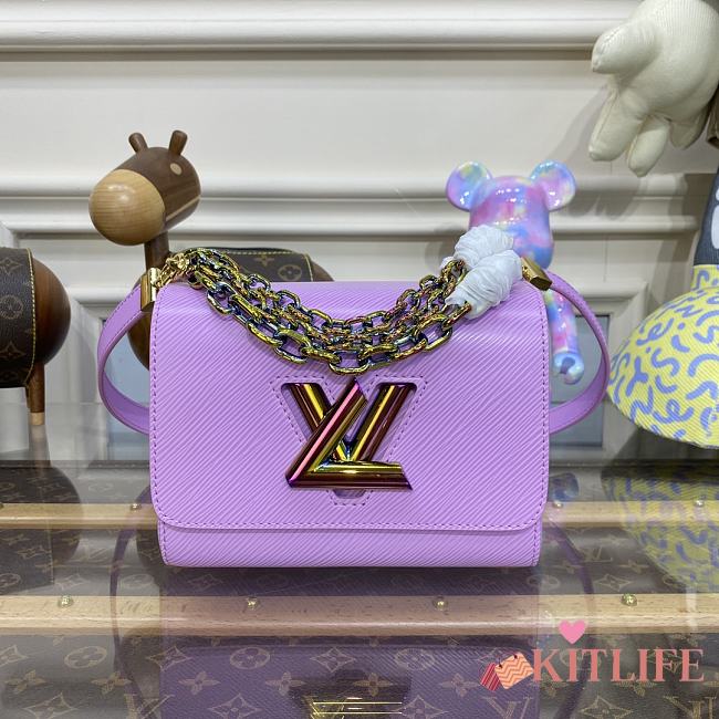 Kitlife Louis Vuitton Twist Epi leather purple - 9188095 - 23 x 17 x 9.5 cm - 1