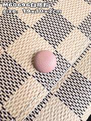 Kitlife Louis Vuitton Sarah Wallet Damier Azur  - N63209 - 19 x 10.5 x 2.5 cm - 2