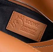 Kitlife Loewe x Spirited Away Susuwatari Puzzle Mini leather shoulder bag Brown - 24 x 10 x 14 cm - 2