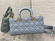 Kitlife MEDIUM DIOR OR LADY D-JOY BAG light Blue - 22.5 x 12 x 4 cm - 3