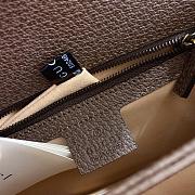 Kitlife GUCCI OPHIDIA SMALL TOP HANDLE BAG Beige and ebony GG Supreme canvas - 25 x 17.5 x 7 cm - 2