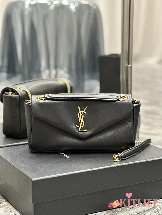 Kitlife SAINT LAURENT CALYPSO IN LAMBSKIN BLACK - 26 X 14 X 7cm - 1