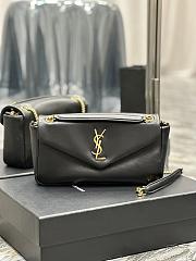 Kitlife SAINT LAURENT CALYPSO IN LAMBSKIN BLACK - 26 X 14 X 7cm - 1