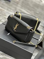 Kitlife SAINT LAURENT CALYPSO IN LAMBSKIN BLACK - 26 X 14 X 7cm - 6