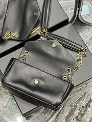 Kitlife SAINT LAURENT CALYPSO IN LAMBSKIN BLACK - 26 X 14 X 7cm - 3