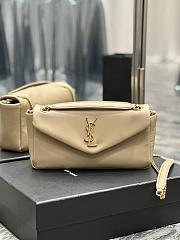 Kitlife SAINT LAURENT CALYPSO IN LAMBSKIN BEIGE - 26 X 14 X 7cm - 1