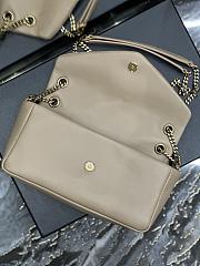 Kitlife SAINT LAURENT CALYPSO IN LAMBSKIN BEIGE - 26 X 14 X 7cm - 2