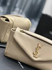 Kitlife SAINT LAURENT CALYPSO IN LAMBSKIN BEIGE - 26 X 14 X 7cm - 5