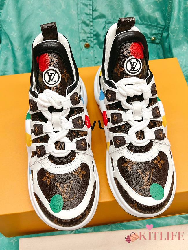 Kitlife LV X YK LV Archlight Sneaker Brown For Women - 1