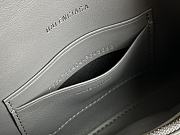 KITLIFE BALENCIAGA Gray Xxs Downtown Bag In 1404 Dark Grey - 20 x 13 x 5 cm - 3