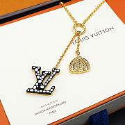 Kitlife One Set LV x YK LV Iconic Infinity Dots Black (Bracelet+necklace+earring) - 6