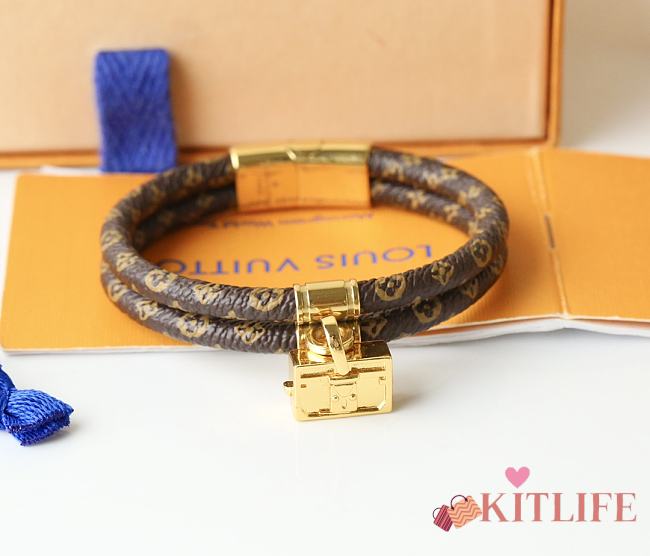 Kitlife Louis Vuitton Petite Malle Bracelet Monogram Canvas Multicolor - 1