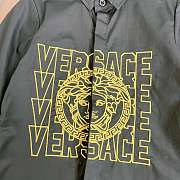 Kitlife Versace Kids Stretch Cotton Shirt Black SS 2023 - 3