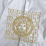 Kitlife Versace Kids Stretch Cotton Shirt White SS 2023 - 2