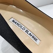 Kitlife Manolo Blahnik Hangisi crystal-embellished pumps - 70 mm - 5