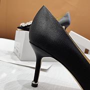 Kitlife Manolo Blahnik Hangisi crystal-embellished pumps - 70 mm - 6