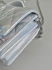 Kitlife Christian Dior Lambskin Party Style Elegant Style Crossbody Shoulder Bags - 21×11.5×4.5 cm - 3