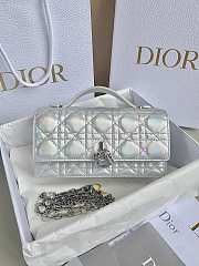 Kitlife Christian Dior Lambskin Party Style Elegant Style Crossbody Shoulder Bags - 21×11.5×4.5 cm - 4