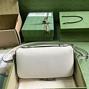 KITLIFE GUCCI PETITE GG MINI SHOULDER BAG WHITE - 27 x 15 x 5 cm - 2