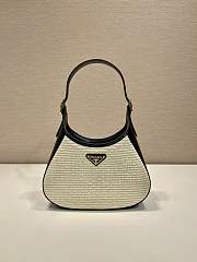 Kitlife Prada Women's Natural Triangle-logo Shoulder Bag - 27 x 19 x 5 cm - 1