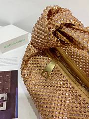 Kitlife Bottega Veneta Embellished Mini Jodie Bag Gold - 28 x 23 x 8 cm - 5