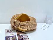 Kitlife Bottega Veneta Embellished Mini Jodie Bag Gold - 28 x 23 x 8 cm - 4