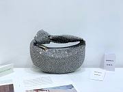 Kitlife Bottega Veneta Embellished Mini Jodie Bag Sliver - 28 x 23 x 8 cm - 1