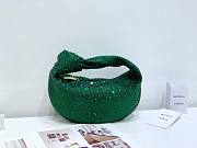 Kitlife Bottega Veneta Embellished Mini Jodie Bag Green - 28 x 23 x 8 cm - 1