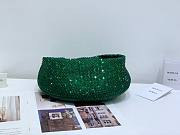 Kitlife Bottega Veneta Embellished Mini Jodie Bag Green - 28 x 23 x 8 cm - 6