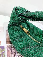Kitlife Bottega Veneta Embellished Mini Jodie Bag Green - 28 x 23 x 8 cm - 2
