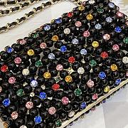 Kitlife Chanel Evening Bag Black Glass Pearls & Gold-Tone Metal Transparent SS 2023 - 11 x 17 x 7 cm - 3