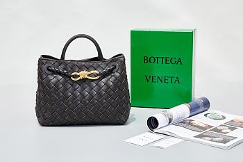 Kitlife Bottega Veneta Andiamo Small Bag Black -  25 x 22 x 10.5 cm