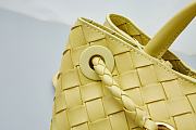 Kitlife Bottega Veneta Andiamo Small Bag Yellow - 25 x 22 x 10.5 cm - 6