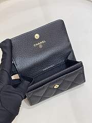 Kitlife Chanel Wallet Black SS 2023 - 11 x 8.5 x 3 cm - 5