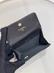 Kitlife Chanel Wallet Black SS 2023 - 11 x 8.5 x 3 cm - 4