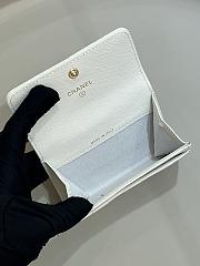 Kitlife Chanel Wallet White SS 2023 - 11 x 8.5 x 3 cm  - 5