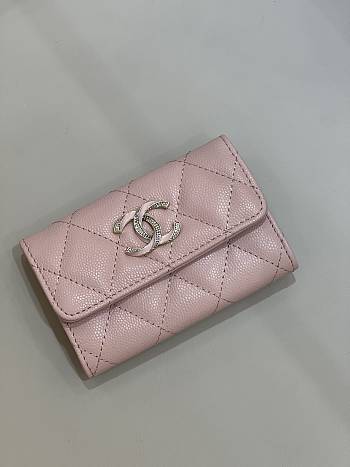 Kitlife Chanel Wallet Pink SS 2023 - 11 x 8.5 x 3 cm USD 155.00 