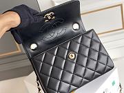 Kitlife Chanel Trendy CC Black Lambskin SS 2023 - 25 x 17 x 12 cm - 5